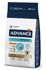 Advance Dog Labrador & Golden Retrive (Курица)